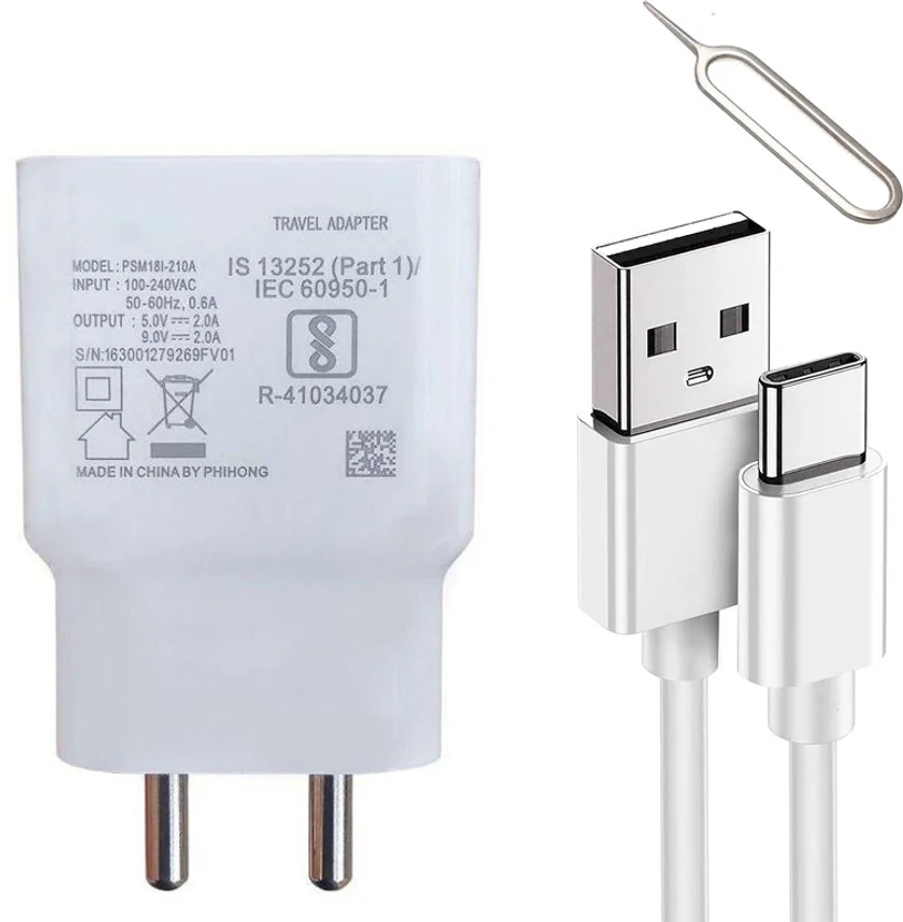 TROST Wall Charger Accessory Combo for iQOO Z6 Lite 5G ...