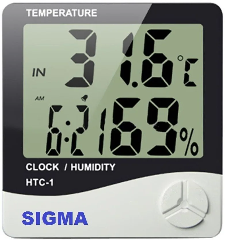 SIGMA HTC-1 Temperature Cum Humidity Meter Thermometer