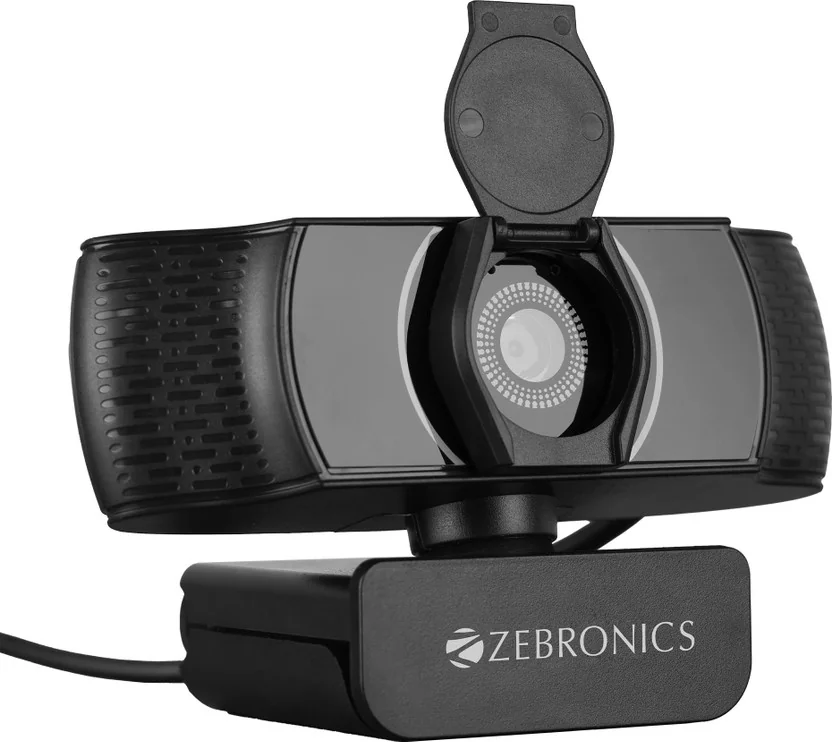 ZEBRONICS Zeb Pure Plus, 4K UHD Webcam,Built-in Microph...