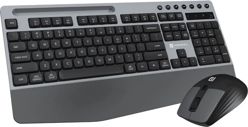 Portronics Key10 Combo Wireless Keyboard & Mouse, Wrist...