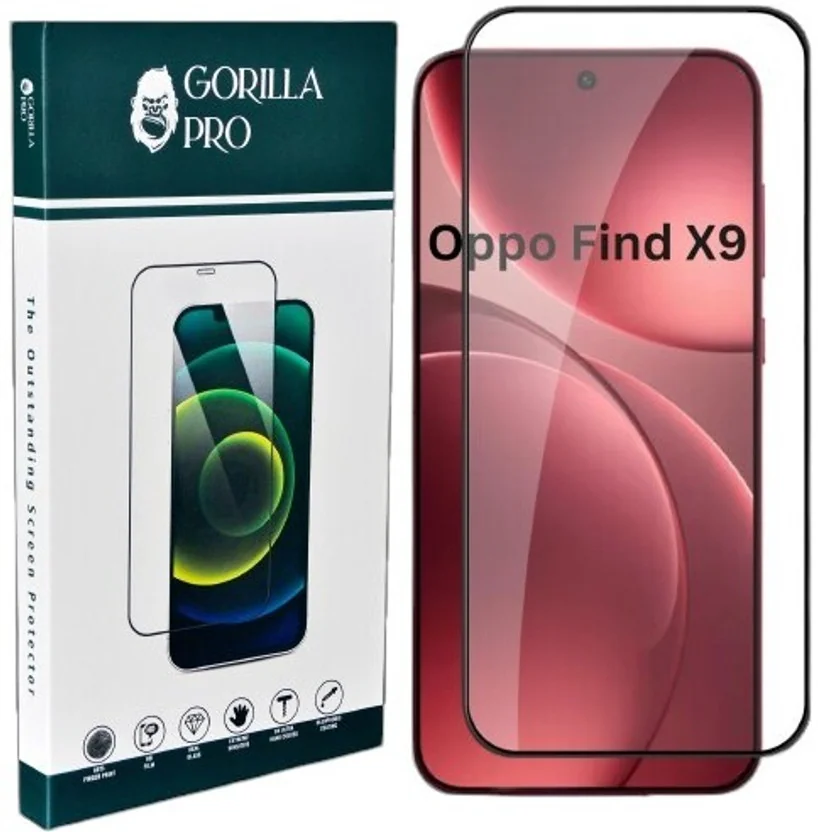 GORILLA PRO Edge To Edge Tempered Glass for Oppo Find X...