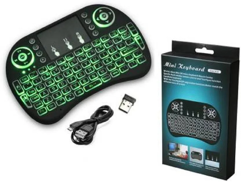 Nnnu 2.4G Wireless Mini Backlight Keyboard Wireless, Bl...