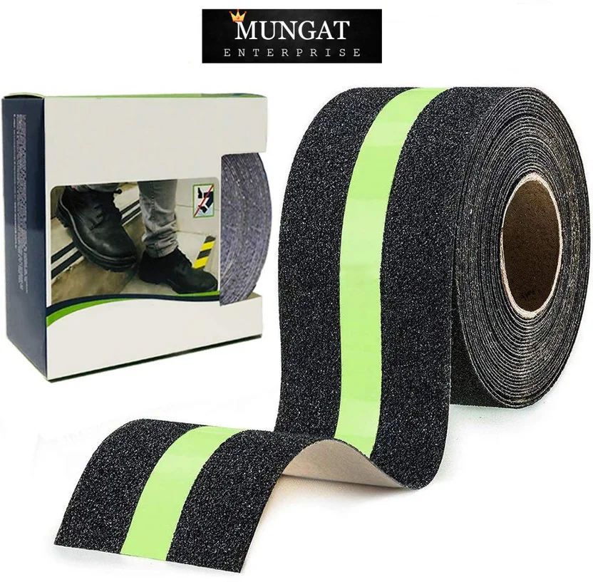 Mungat Anti Slip Stair Grip Tape, Non-Slip Traction Tap...