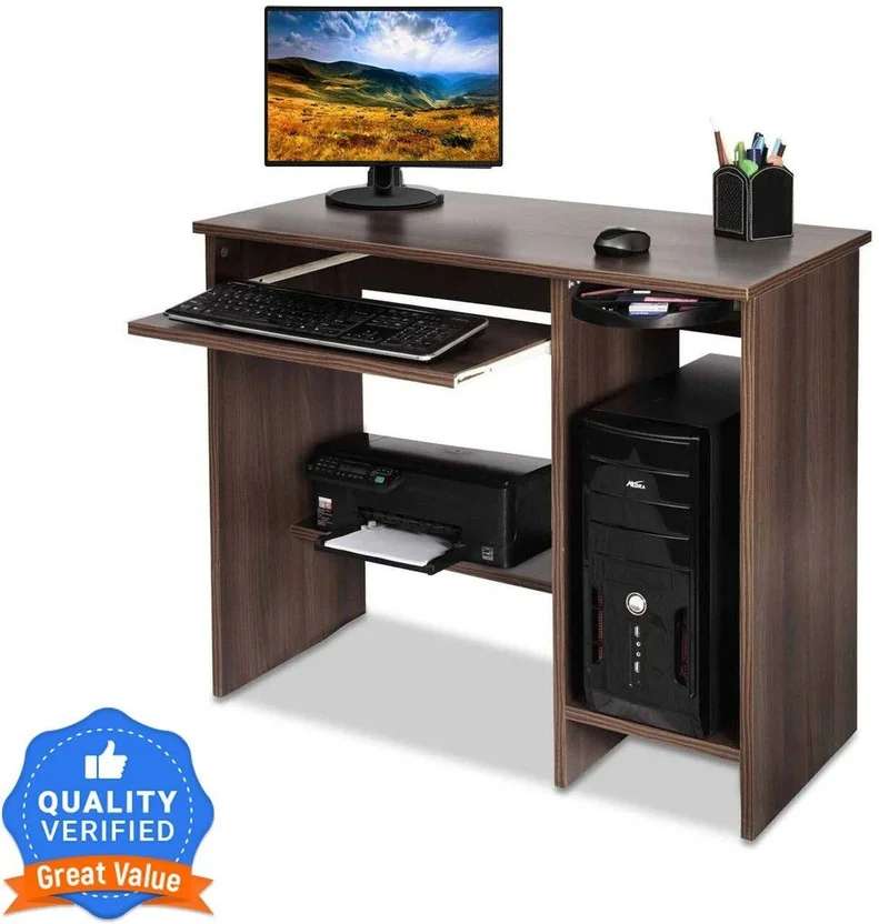 Floresta Wud Work From Home Engineered Wood Computer De...