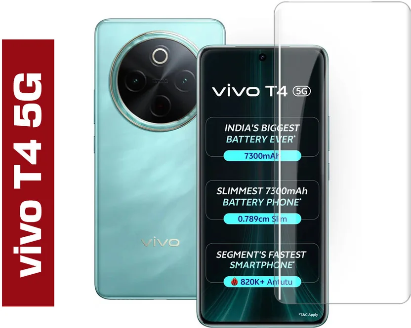 Gorilla Cases Edge To Edge Tempered Glass for vivo T4