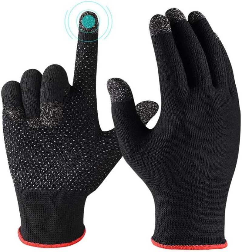 Jayaansh Traders High Sensitive Gaming Gloves PUBG Glov...