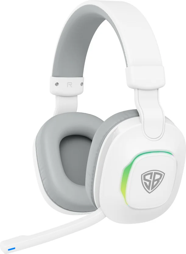 SpinBot HX300 Headphones with 50ms Low Latency & RGB Li...