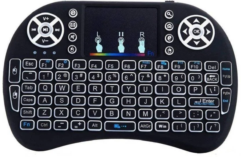MYG Trade Mini Wireless Keyboard (Black) Wireless Handh...
