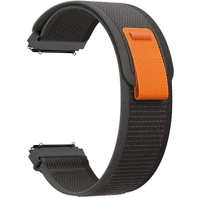 PEFKO PSS87 22MM Washable Velcro Trail Loop Bands / Straps Compatible with Noise Colorfit Pulse 2 Max / Huawei GT2(46mm) / Honor Magic Watch 2(46mm) / Noise Pulse Go Buzz / Boat Flash / Xtend / Xtend Pro / Noise Colorfit Ultra Fireboltt Rage / Fireboltt Phoenix / Noise Colorfit Pulse Grand / Noise Colorfit Pulse 2 Max Smart Watch & All 22mm lug Watches