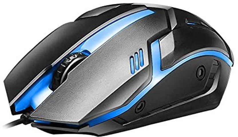 SANNO WORLD USB Wired Gaming Mouse D1 Black, LED Backli...