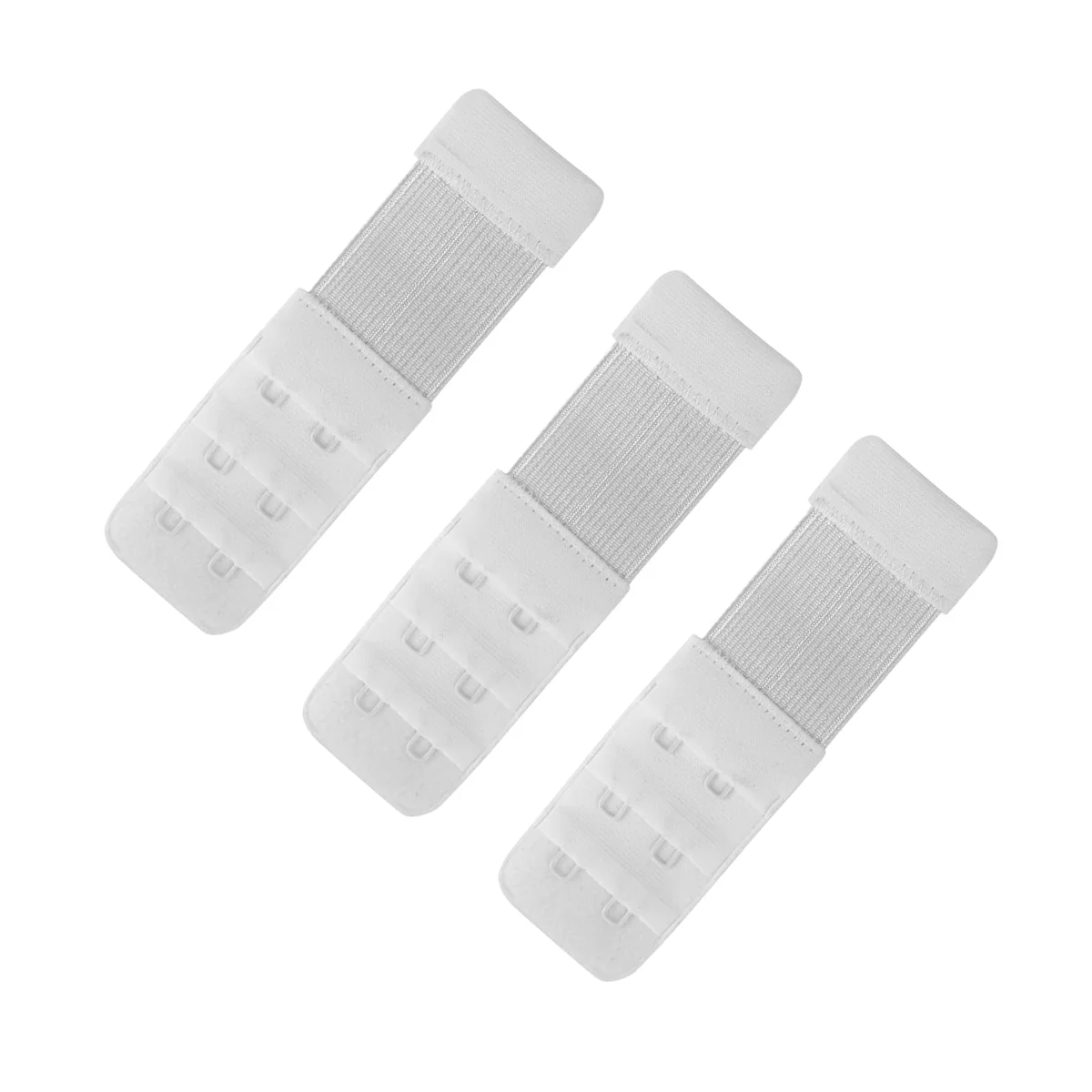 Bra Hook Extender for Women | Adjustable Elastic Strap Extension | 2 Hook & 3 Hook Combo | Comfortable Bra Band Extension (Pack of 3) FASHION