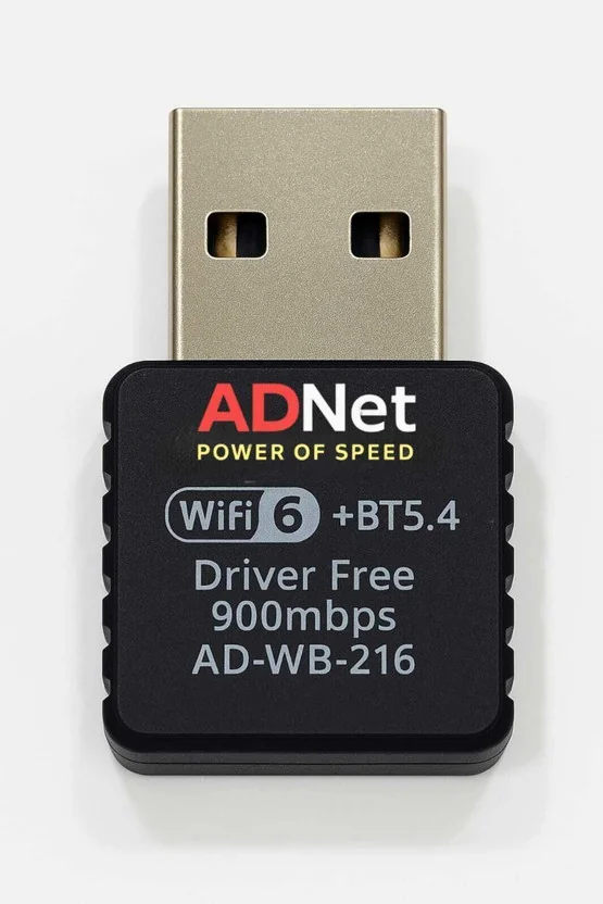 ADNet 2 in 1 Wifi 6 + Bluetooth 5.4 5Ghz+Bluetooth USB ...