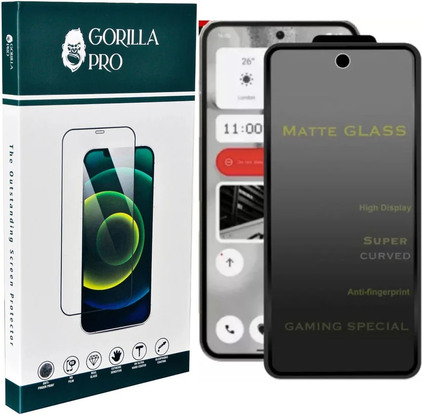 GORILLA PRO Tempered Glass Guard for Nothing Phone (3a)...