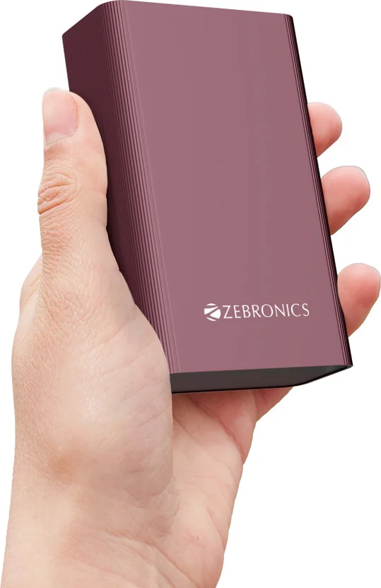 ZEBRONICS 20000 mAh 22.5 W Nano Power Bank