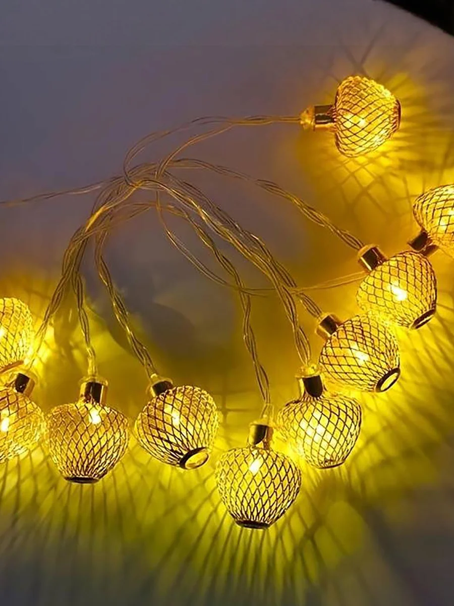 Decorcity 10 LED Metal Ball String Light - Best Price ₹3000 at Myntra
