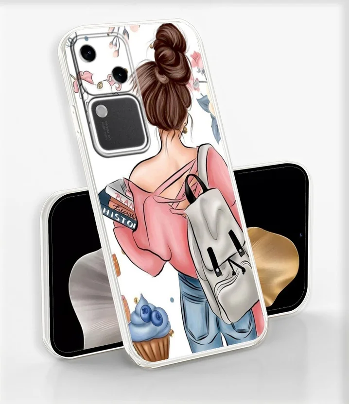 Mitvaa Back Cover for Vivo V30 5G