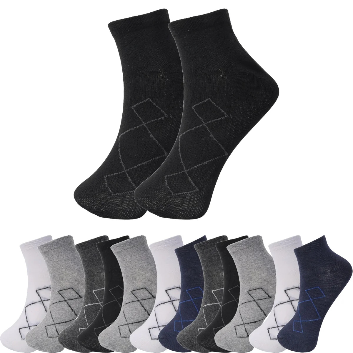 men socks ankle length || ankle socks for men || sports socks for men || cotton socks for men ankle length Assorted - Colours and styles may vary