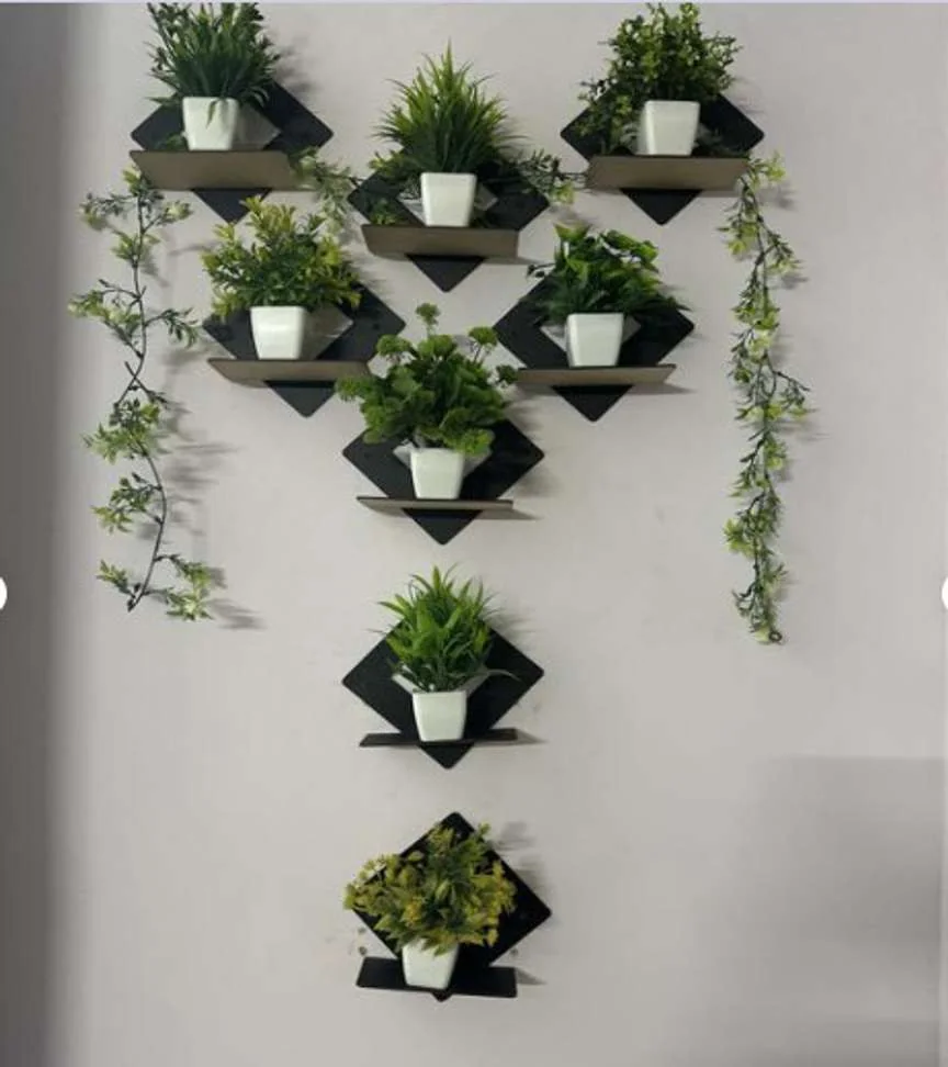 Wall Shelves for Home Decor Living Room & Bedroom Wall Mount MDF - Best Price ₹145 at Shopsy