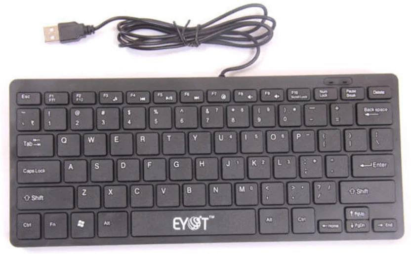 Eyot ET-109 Wired USB Standard Gaming Keyboard Compatib...