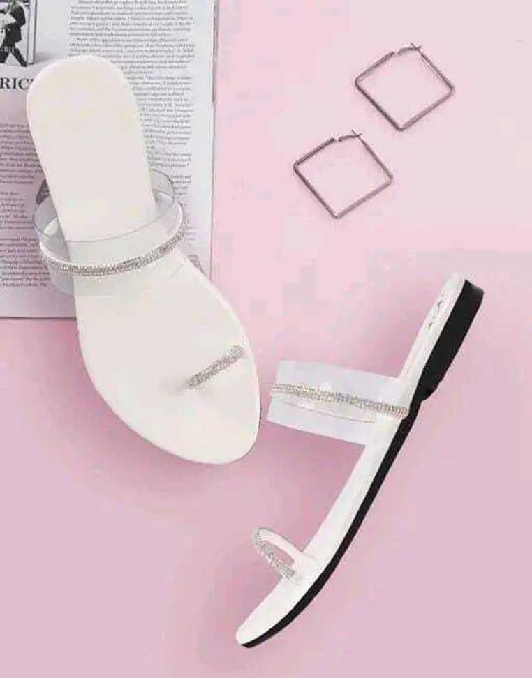 Women White Flats - Best Price ₹153 at Shopsy