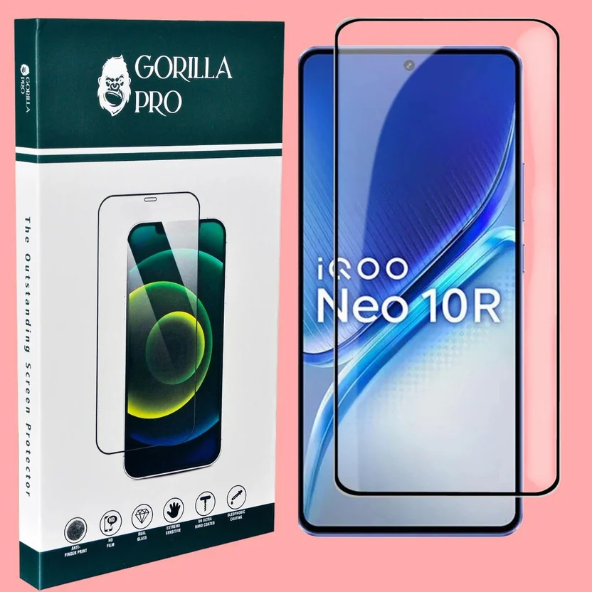 GORILLA PRO Tempered Glass Guard for IQOO Neo 10R 5G