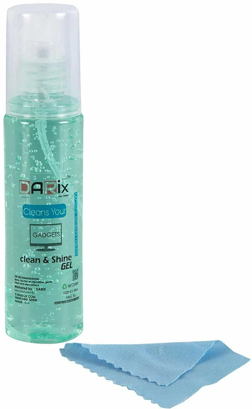 mollie Darix Cleaning Spray Gel Includes Cloth for Comp...