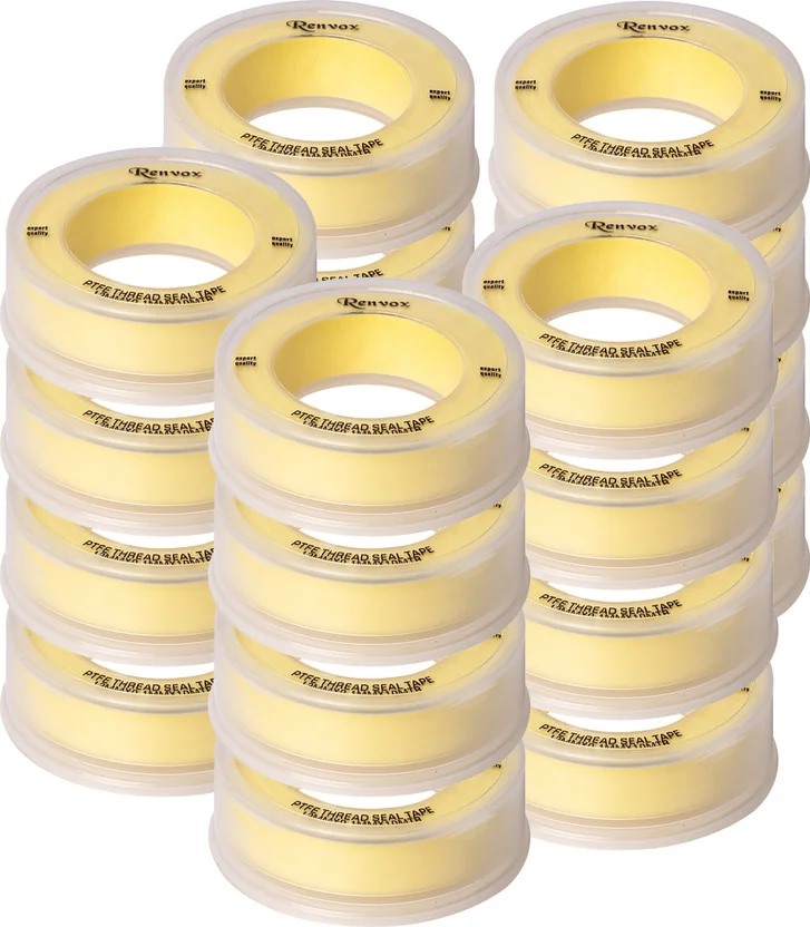 RENVOX Single Sided Teflon Tape for Plumbing Pipe fitti...