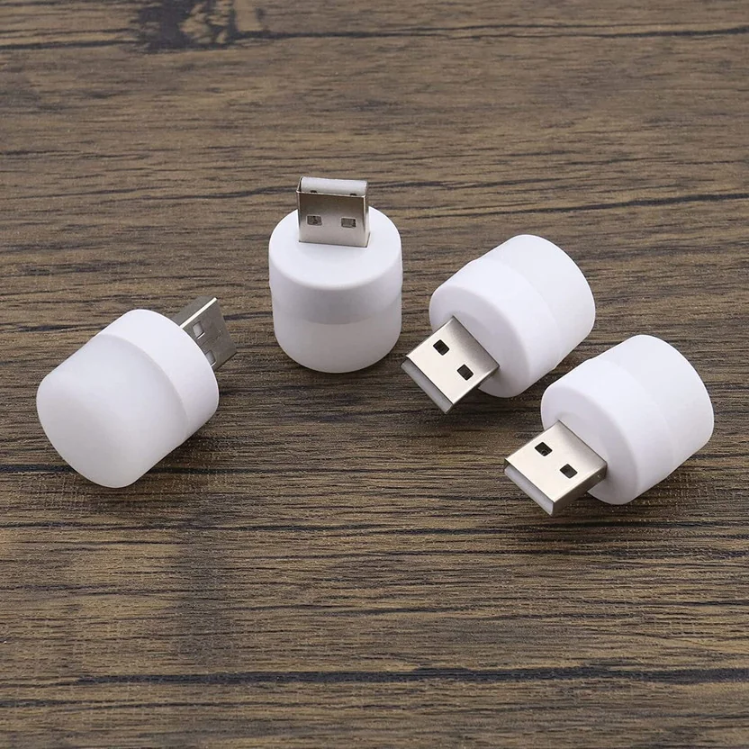 Red Champion 16 Pcs USB Night Light Mini LED Plug-in Bu...