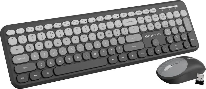 ZEBRONICS Zeb-Companion 302 (Dark Grey) Wireless Standa...