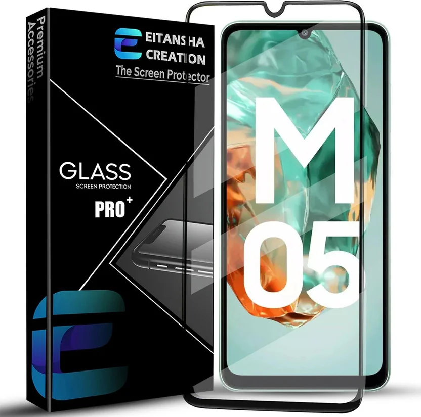 EITANSHA CREATION Edge To Edge Tempered Glass for Samsu...