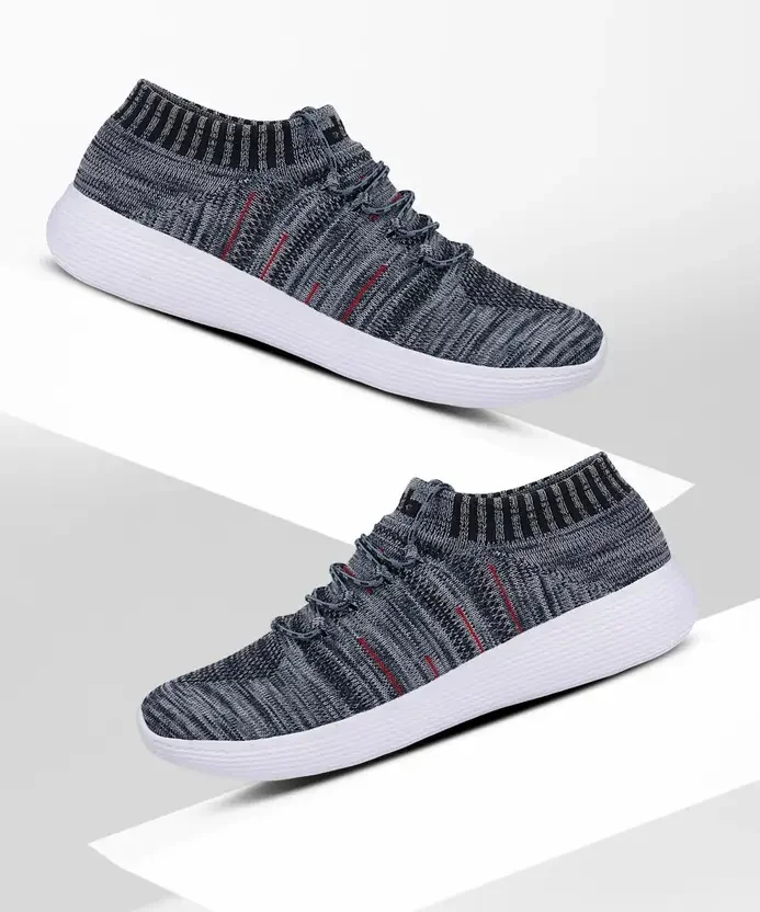 density Ultra-Lightweight, Breathable, Walking, Running,Gyming Casual Athletic Walking Shoes For Men  (Grey , 6) - Best Price ₹430 at Flipkart