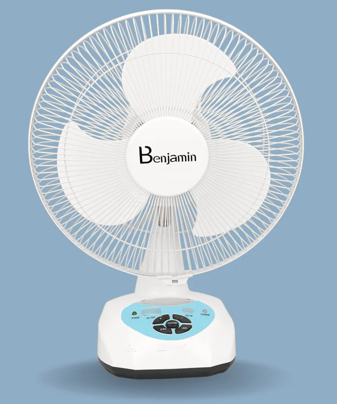 Benjamin BEN-5912Lithium AC DC Rechargeable Fan 12 Inch...