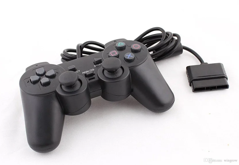 tsw PS2 Wired Dualshock Remote Controller For Playstati...