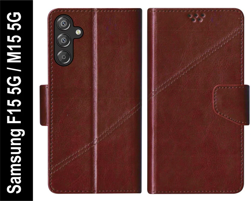 SBMS Flip Cover for Samsung Galaxy F15 5G / Samsung Gal...