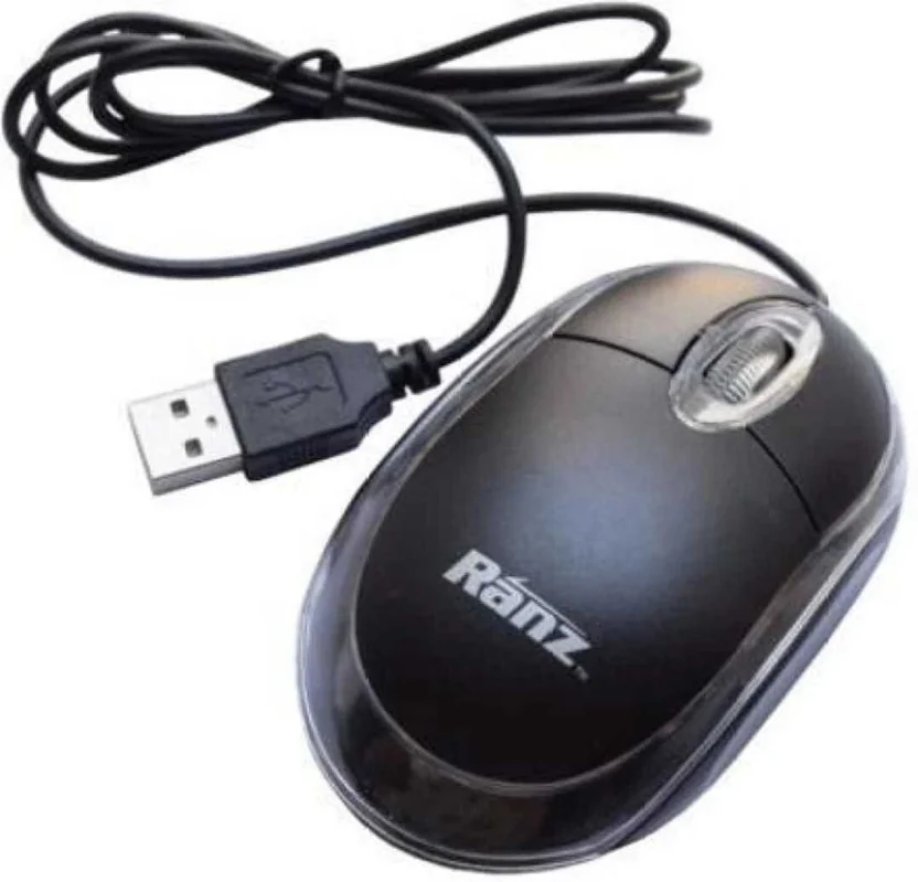 VK TRADERS Ranz Wired Optical Mouse USB 2.0 2000dpi Wir...