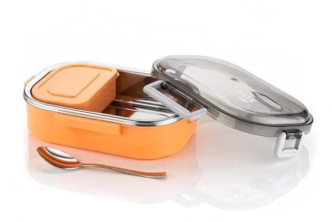 Darkpyro Stainless Steel Airtight Leak-Proof Lunch Box, Insulated Airtight Lunch Box with lid,(750 ml (Pack of 1) Multi - Best Price ₹429 at Amazon