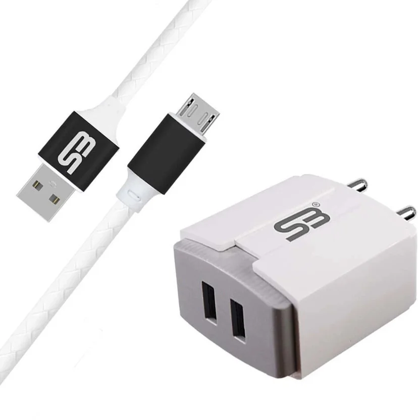 shopbucket 12 W 3.4 A Wall Charger for Mobile with Deta...