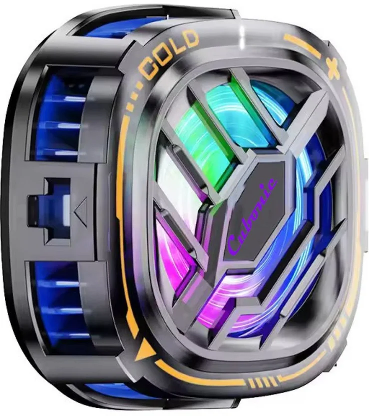 Cubonic X76 Ice Pro Phone Cooler Fan, RGB Portable Temp...