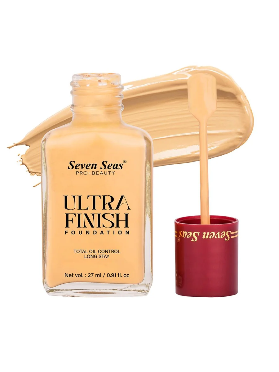 Seven Seas Ultra Finish Oil Control and Long Lasting Foundation 27ml - Skin - Best Price ₹149 at Myntra