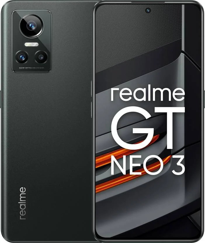 realme GT NEO 3 (150W) (Asphalt Black, 256 GB)  (12 GB RAM) - Best Price ₹42999 at Flipkart