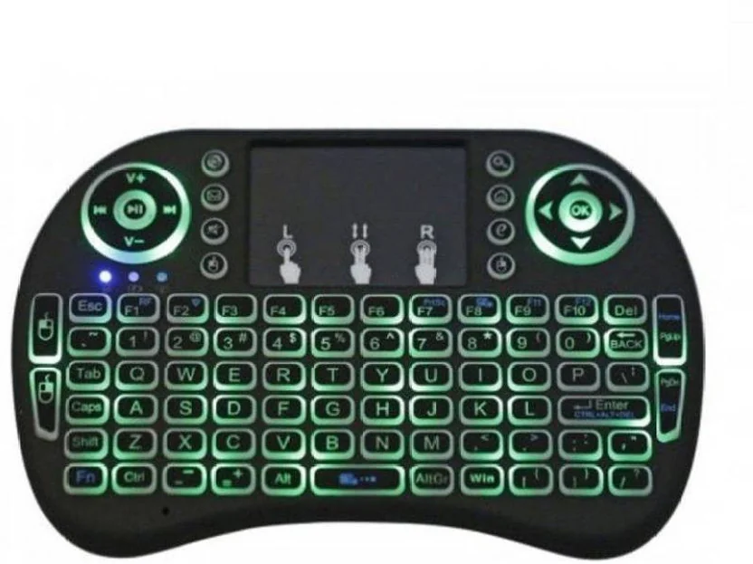Inext 2.4GHz Mini Wireless Keyboard with Touchpad Mouse...