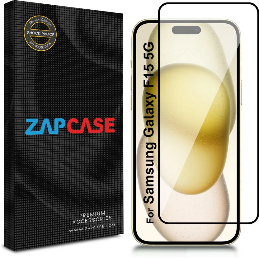 Zapcase Edge To Edge Tempered Glass for Samsung Galaxy ...