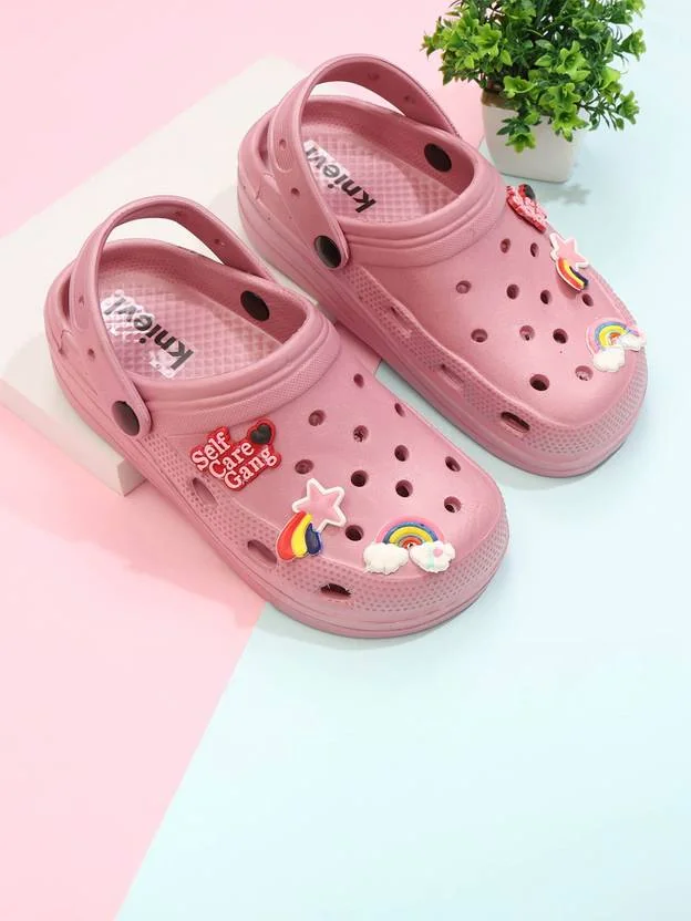 KNIEVL Women Clogs Sandal  (Pink , 6) - Best Price ₹213 at Flipkart