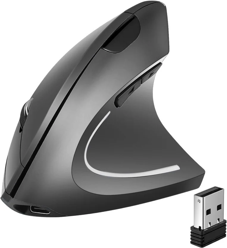 atdaraz Ergonomic Mouse, 1600 DPI Wireless Vertical Mou...