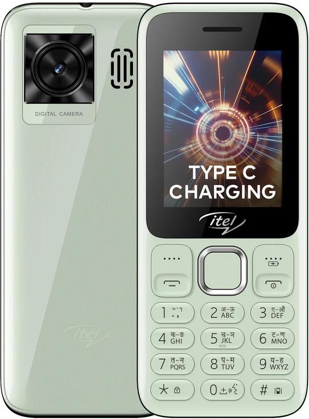 itel Power 450 | 2.4 inch Big Display | 2500 mAh Battery | Type C Charging