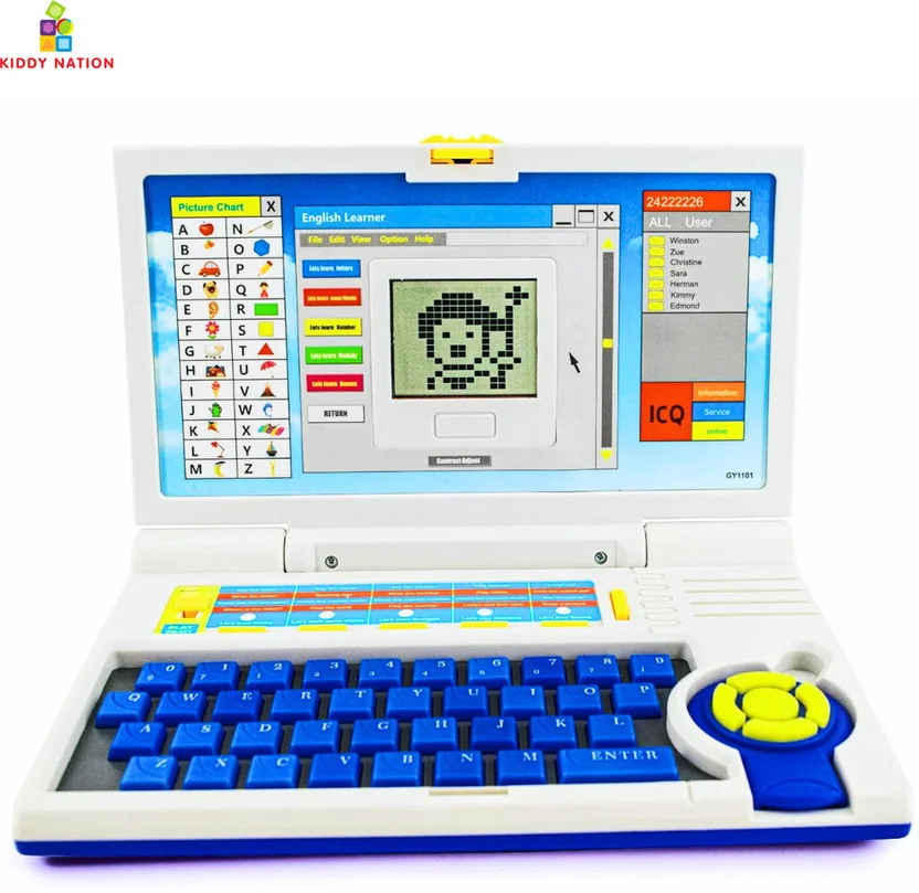 Kiddy Nation Learner Educational Laptop / Computer Toy ...