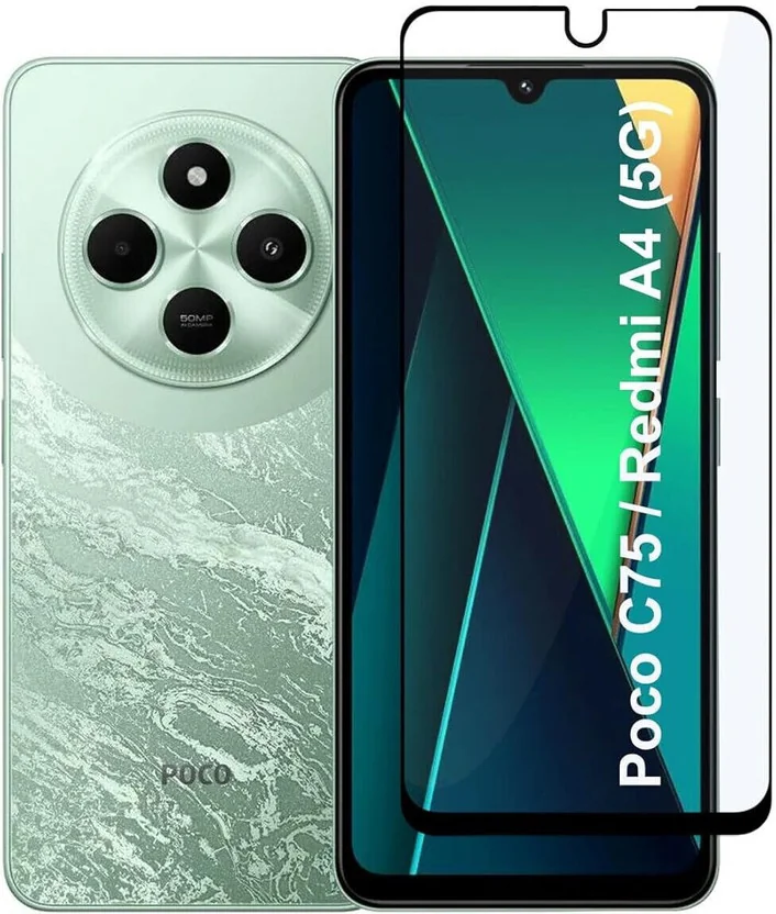 EITANSHA CREATION Edge To Edge Tempered Glass for POCO ...