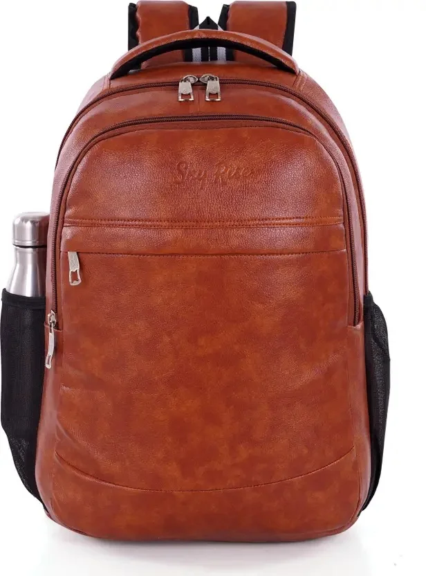 SKY RISE Large 38 L Backpack Versatile Travel with Water-Resistant Fabric, Ergonomic Design, Multiple  (Black)