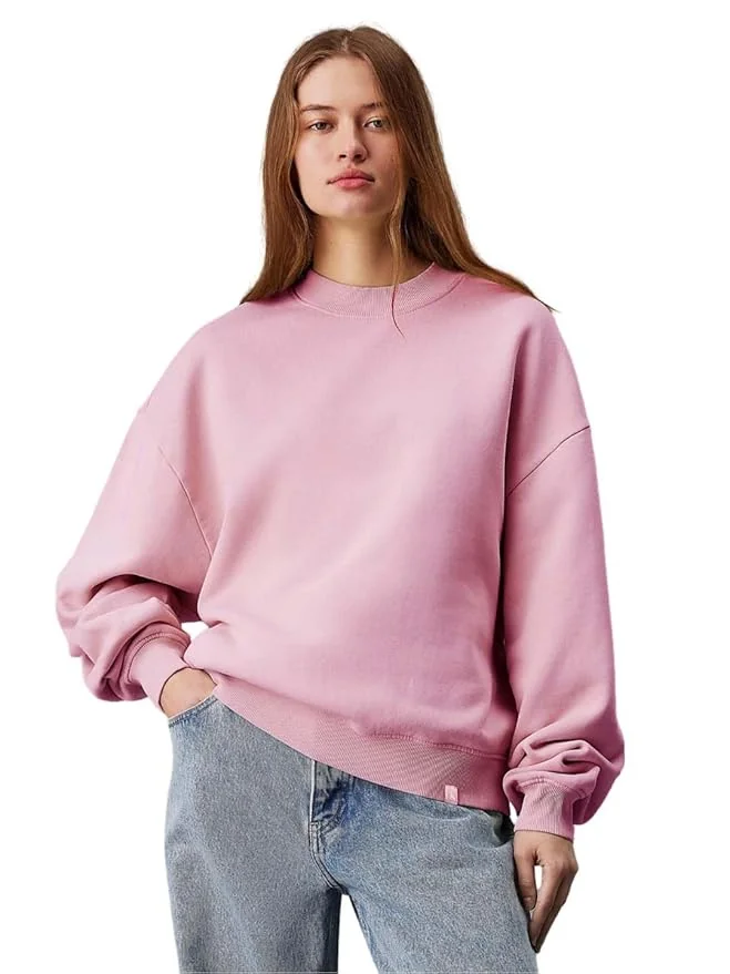 KOTTY Women Fleece Round Neck Sweatshirt - Best Price ₹399 at Amazon