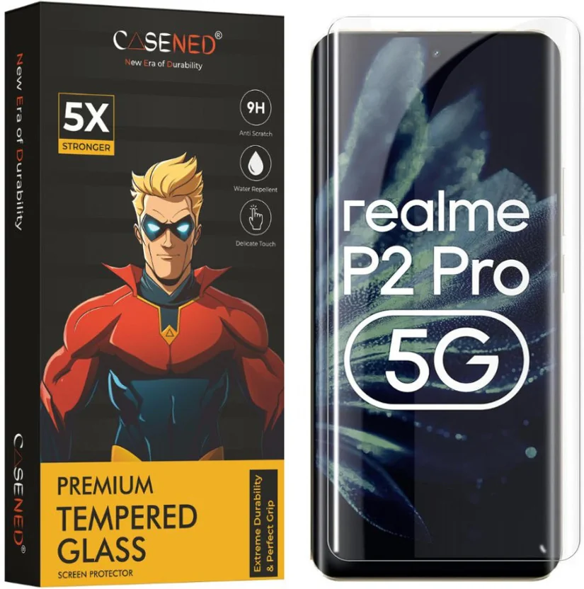 CASENED Tempered Glass Guard for CASENED Premium Temper...